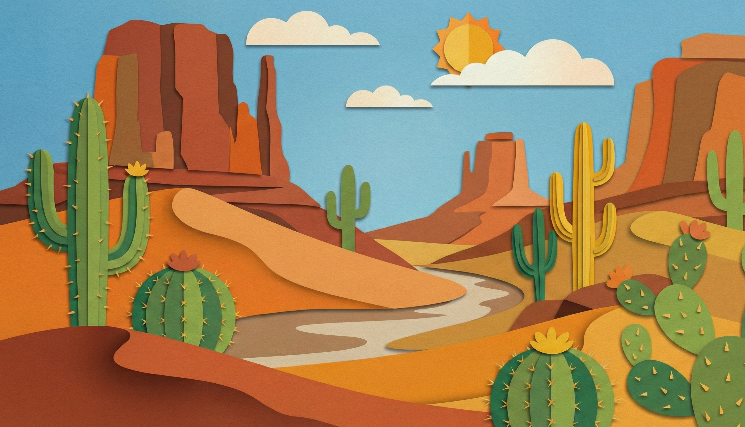 Desert landscape